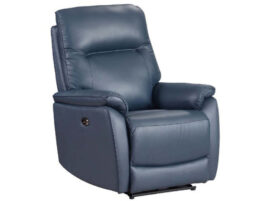 #REC-777 Navy Power Recliner