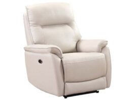 #REC-777 Grey Power Recliner
